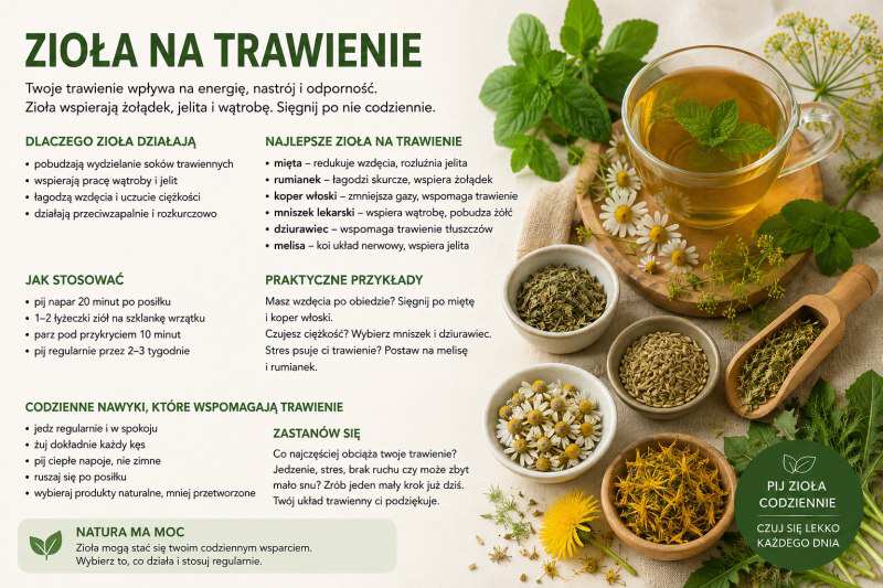 Zioła na trawienie